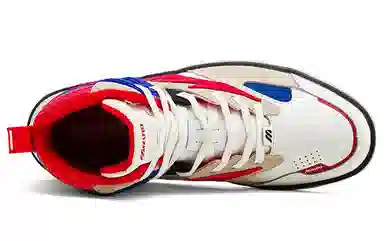 Mizuno Court Cl Mid White Red Blue