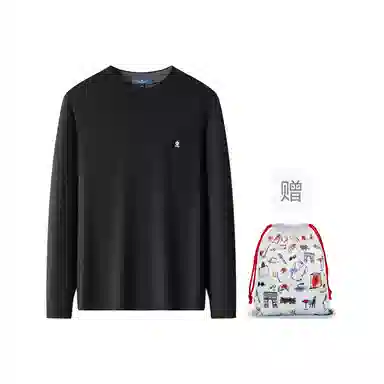 梦特娇 宽松长袖加厚毛衣 男款