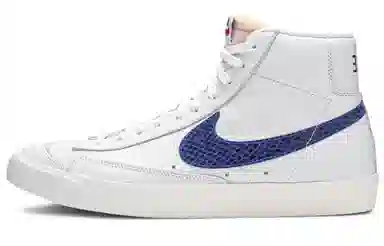 Nike Blazer Mid White Red Blue Snake