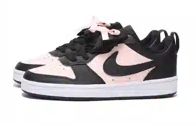 Nike Court Borough Low GS Black Pink