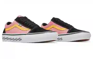 Supreme x Vans Old Skool Black Pink