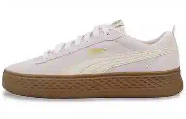 PUMA Smash Platform Off White Pink