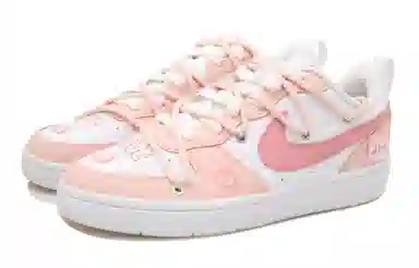 Nike Court Borough Low Pink White