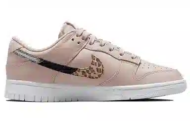 Nike Dunk Low Animal Print Pink White