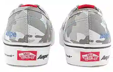 Aape x Vans Authentic Grey Camo