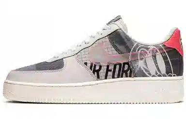 Nike Air Force 1 '07 PRM 2 Grey White Graffiti