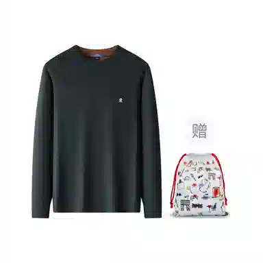 梦特娇 宽松长袖加厚毛衣 男款