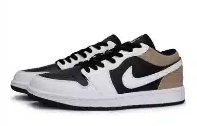 Jordan Air Jordan 1 Low Black White Brown