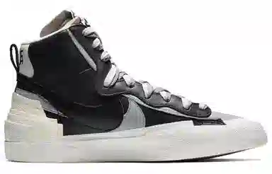 Sacai x Nike Blazer Mid Black White