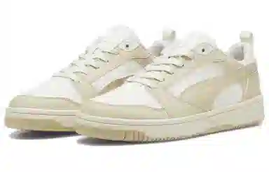PUMA Rebound v6 Low CV White Beige