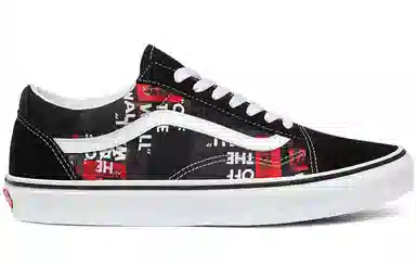 Vans Old Skool Black Red