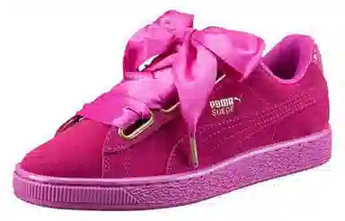 PUMA Suede Heart Satin
