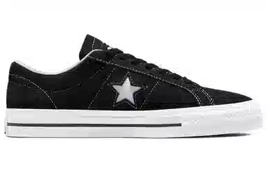 Converse One Star Pro Black White