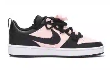 Nike Court Borough Low Black Pink