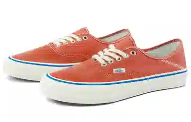 Vans Authentic SF Low Orange White