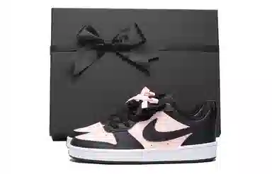 Nike Court Borough Low GS Black Pink