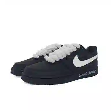 Nike Court Vision Low Black White