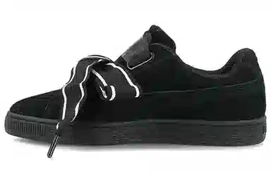 PUMA Suede Heart Satin II Black