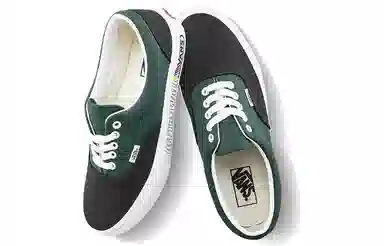 Vans Era Black Green
