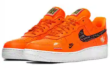 Nike Air Force 1 '07 PRM "Just Do It" Orange