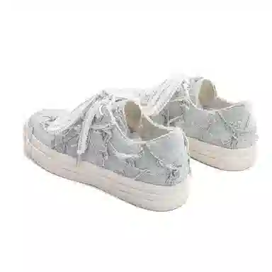 Jifffly Low Top Sneakers Misty Blue