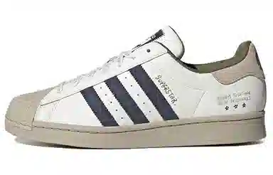 adidas Superstar White Grey Blue