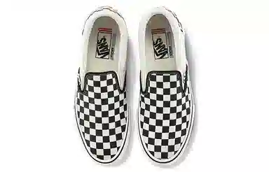 Vans Slip-On Skate Classics Black White