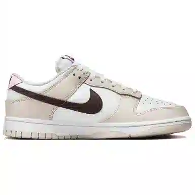 Nike Dunk Low White Pink Brown