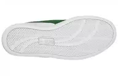 PUMA Smash Leather Green White