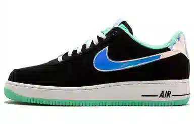 Nike Air Force 1 Low Black Green Glo