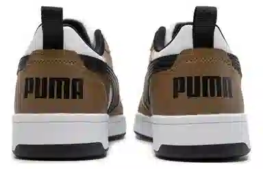 PUMA REBOUND V6 Low White Brown Black