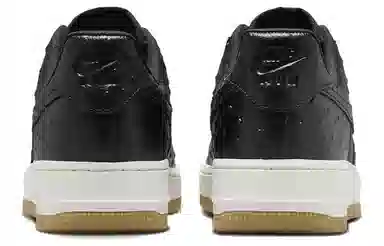Nike Air Force 1 "Black Ostrich"