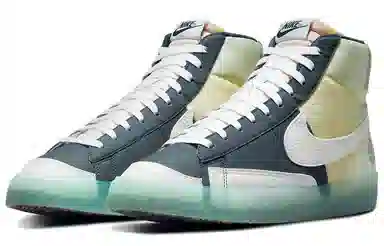 Nike Blazer Mid '77 White Blue Yellow
