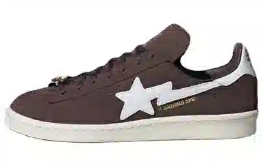 A BATHING APE x adidas Campus 80S Brown