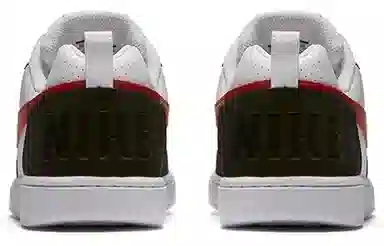 Nike Court Borough Low Black White Red