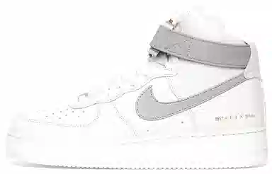 1017 ALYX 9SM x Nike Air Force 1 High White Grey