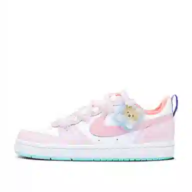 Nike Court Borough GS Pink White
