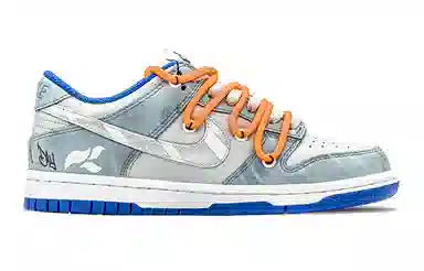 Nike Dunk Low GS Blue Grey Silver