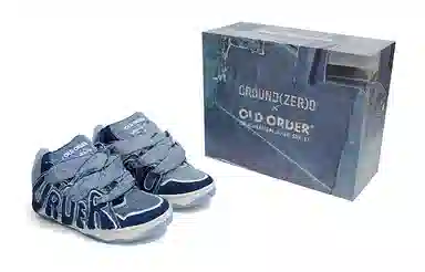 GROUND(ZER)O x OLD ORDER Skater 001 Denim Blue