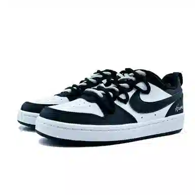 Nike Court Borough Low GS Black