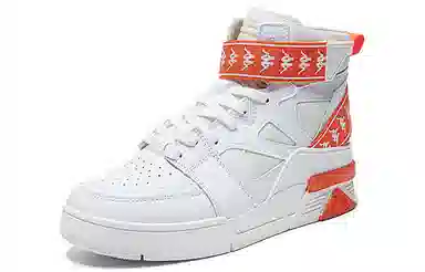 Kappa Retro High-Top White Orange