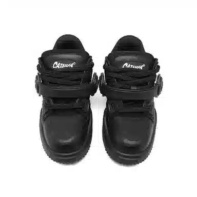 Cat and Sofa Black Warrior