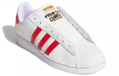 adidas Superstar White Red