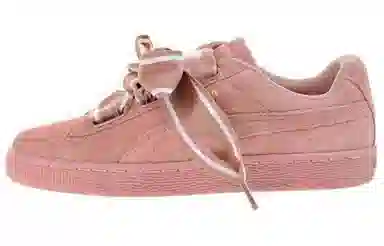 PUMA Suede Heart Satin II Cameo Brown