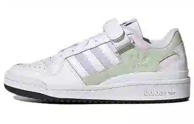 adidas Originals Forum Low White Green Purple
