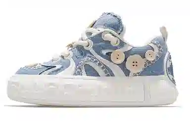 Palladium Skate Pallanote Light Blue White