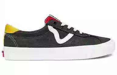 Vans Sports Low Black Red Yellow