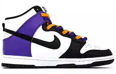 Nike Dunk High Black Purple