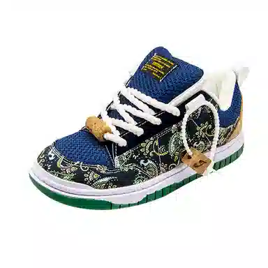 SUPSTORM Cashew Canvas Sneakers Blue