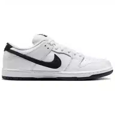 Nike Dunk SB Low Pro White Suede Black